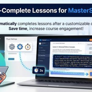 Auto-Complete Lessons for MasterStudy LMS